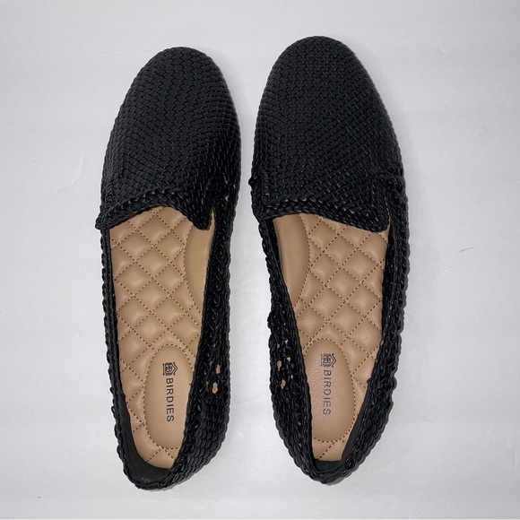 NWOB Birdies The Starling Woven Black Flats - Picture 4 of 13